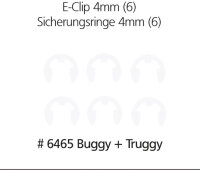 Sicherungsringe 4mm  (6)  B+T