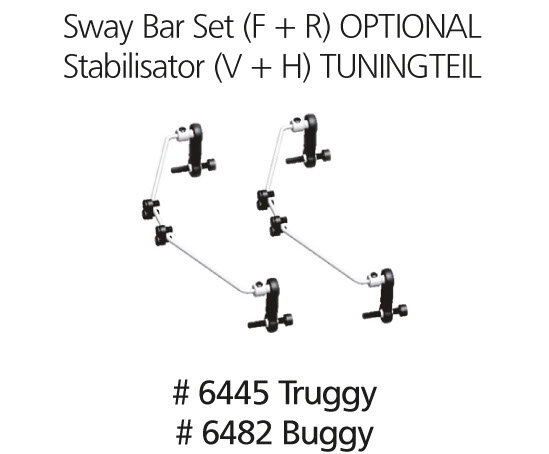Stabilisator v/h (2) Tuning Teil  B