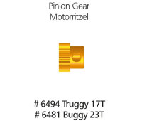 Motorritzel 17Z  T