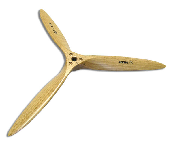 Fiala 3-Blatt 22x10 Verbrenner Holzpropeller - natur
