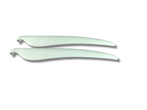Leomotion Carbon Propeller 20 x 13" (8mm) - weiß