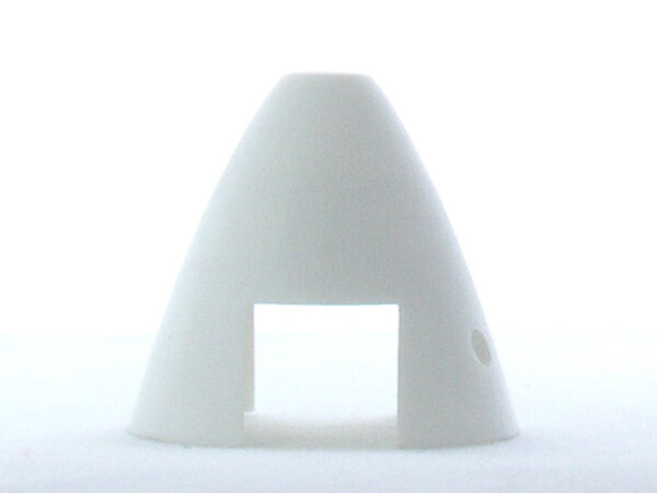 Turbo-Leichtspinner-Kappe weiß (32,0mm)