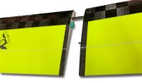 Hepf H5J 340cm Elektro Super-PNP F5J-Thermiksegler Glas-Carbon/Gelb inkl. Schutztaschen