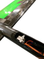 Hepf H5J 340cm Elektro Super-PNP F5J-Thermiksegler Glas-Carbon/Grün inkl. Schutztaschen