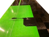 Hepf H5J 340cm Elektro Super-PNP F5J-Thermiksegler Glas-Carbon/Grün inkl. Schutztaschen