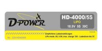 D-Power HD-4000 5S Lipo (18,5V) 30C