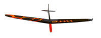 Kite PNP CFK DLG/F3K Orange/Gelb zweiteilige Fläche 1500mm inkl. Schutztaschen