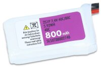 SLS XTRON 800mAh 2S1P 7,4V 40C/80C