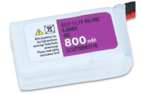SLS XTRON 800mAh 3S1P 11,1V 40C/80C
