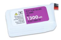 SLS XTRON 1300mAh 4S1P 14,8V 40C/80C