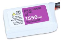 SLS XTRON 1550mAh 3S1P 11,1V 40C/80C