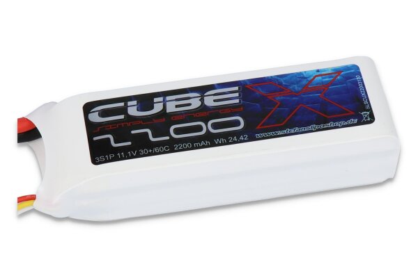 SLS X-CUBE 2200mAh 3S1P 11,1V 30C/60C