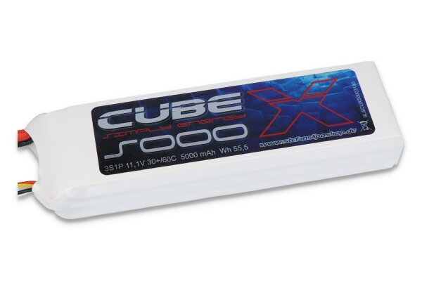 SLS X-CUBE 5000mAh 3S1P 11,1V 30C/60C