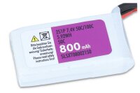 SLS XTRON 800mAh 2S1P 7,4V 50C/100C