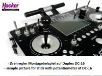 Knüppel-Drehregler DC/DS Sender DUPLEX 2,4EX