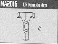 MA2016 L/R Knuckle Arm Raptor