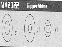 MA2022 Slipper Shims Raptor