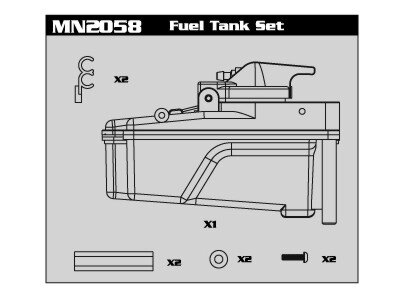 MN2058 Fuel Tank Set