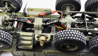 U.S. Militär Truck 8x8 1:12 mit Ladefläche military grün
