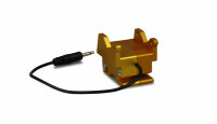 Elektronisches Schnellwechselsystem für Bagger 1:14 CNC Aluminium, gold