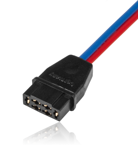 MPX Buchse, Kabel 1,5mm², Silikon