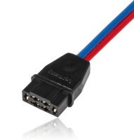 MPX Buchse, Kabel 1,5mm², Silikon