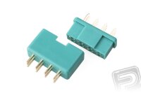 MPX  gr&uuml;ne 8 Pol Seteckverbindung (1 Paar)