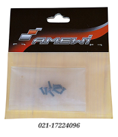 Senkkopfschrauben Schneidegewinde 2,5x8mm, 8 Stück
