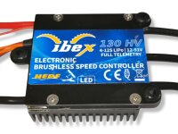 Ibex 130A Brushless Controller mit Telemetrieausgabe  für Spektrum