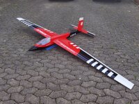 KOBUZ carbon 3,20m rot/schwarz lackiert
