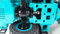Hydraulik-Radlader G921H Vollmetall 1:16, RTR, petrol