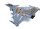 FMS Rafale Jet EDF 64 PNP - 74 cm - inkl. Reflex Gyro V3