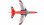 AMXPlanes Talon EDF Jet 1100mm EPO PNP rot