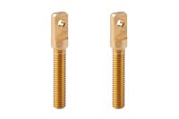 Augenschr.-Ruderh. M3, Messing, 10 Stück