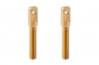 Augenschr.-Ruderh. M3, Messing, 10 Stück