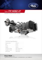 Fiala FM140B2-FS 4-Takt Benzin Boxermotor 140ccm