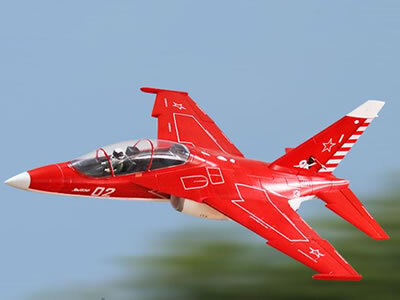 Freewing Yak-130 Red High Performance 70mm EDF Jet - PNP