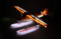 CESSNA 170 60E G1/G2 schwimmer mit Streben und LEDs Orange