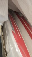CESSNA 170 60E G1/G2 schwimmer mit Streben und LEDs Rot/Silber