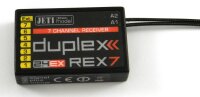 JETI Empf&auml;nger Duplex 2.4EX Rex7 40cm Antennen