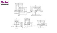 Servohebel-Set SH-11M für SAVÖX Microservo mit Metallgetriebe