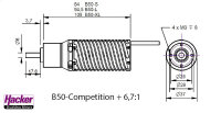 B50-14XL Competition + 6,7:1 Kv 1170