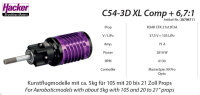 C54-3D XL Acro 6,7:1 Competition Kv 1310