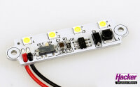 Standalone-Lichtmodul Sparrow rot