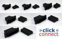 »click« connect Multipin-Verbinder (5 Pins/Kontakte für 0,2mm² bis 0,5mm²)