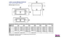 »click« connect Multipin-Verbinder (16 Pins/Kontakte für 0,2mm² bis 0,5mm²)