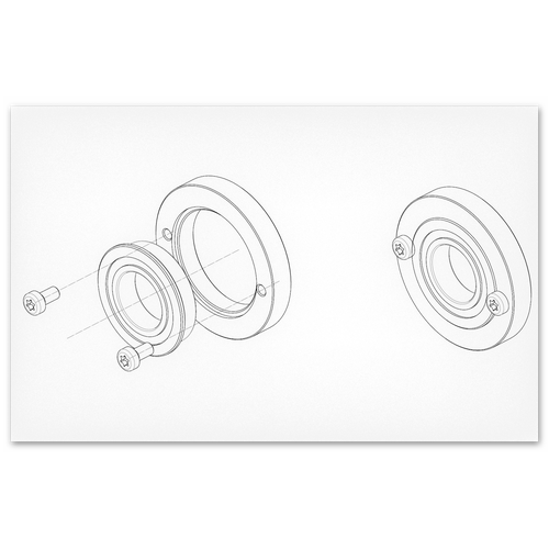 Lagerspant-Set f&uuml;r FES Ex-Uni8 System