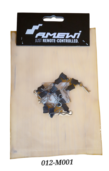 Karosserie Clips Hyper Go, 12 Stück