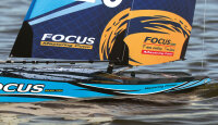 Focus III Racing Segelyacht 100cm 2,4GHz RTR blau