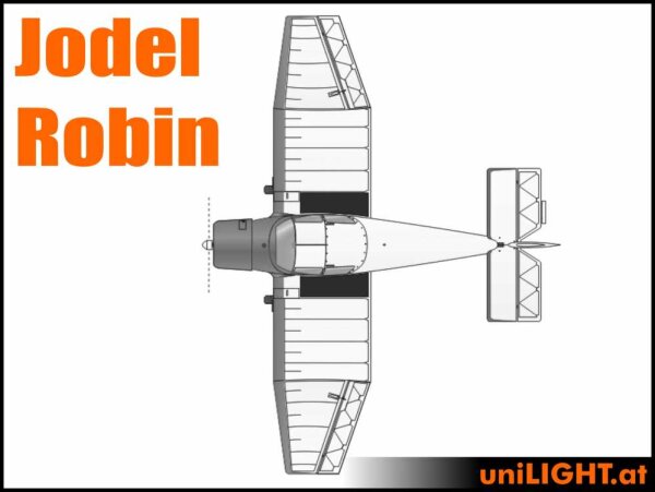 Bundle Jodel Robin, 1:2.5, ca. 3.5m Spannweite Zivil/Sport